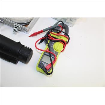 Tacklife Ac Clamp Meter, Panda Scope, & More  In Air Jordan Backpack; 5+ Pieces