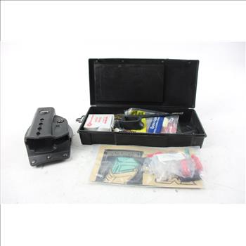Tactical Ammo Box, Hunting Knife, And More, 5 Pieces