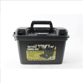 Tactical Ammo Box, Hunting Knife, And More, 5 Pieces