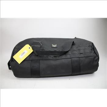 Tactical Bag, Small Belt, Travel Pillow In Duffel Bag