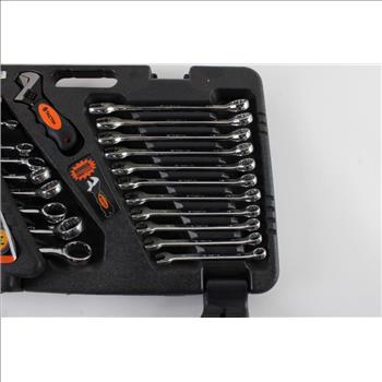 Tactix 22-Piece SAE & Metric Combination Wrench Set
