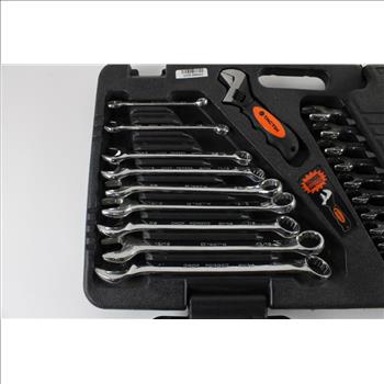 Tactix 22-Piece SAE & Metric Combination Wrench Set