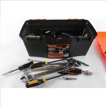 Tactix Tool Case With Assorted Hand Tools, 25+ Pieces