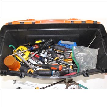 Tactix Tool Case With Assorted Hand Tools, 25+ Pieces