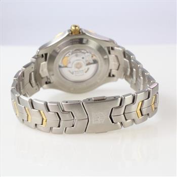 Tag Heuer 18k Gold Accented Link Watch - Evaluated By Independent Specialist