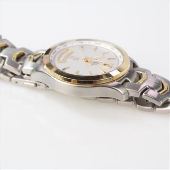 Tag Heuer 18k Gold Accented Link Watch - Evaluated By Independent Specialist