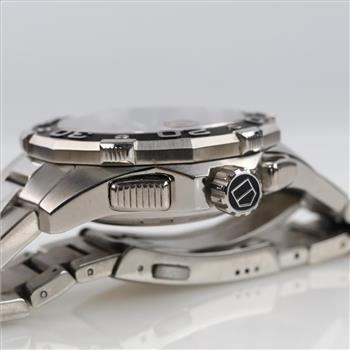 Tag Heuer Aquaracer Chronograph Watch- Evaluated By Our Certified Gemologist-AGS/GIA