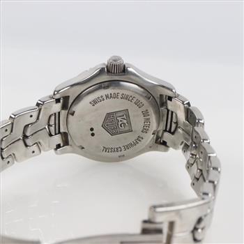 Tag Heuer Black Diamond Dial Watch-Evaluated By Our Certified Gemologist-AGS/GIA