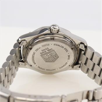 Tag Heuer Blue Dial Automatic Watch - Evaluated By Our Certified Gemologist - AGS / GIA