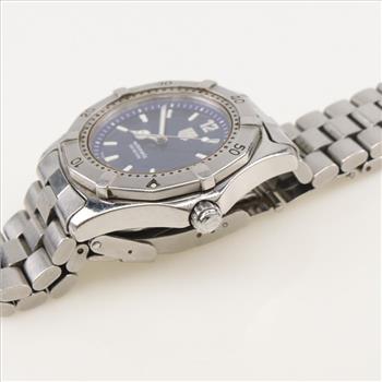 Tag Heuer Blue Dial Automatic Watch - Evaluated By Our Certified Gemologist - AGS / GIA