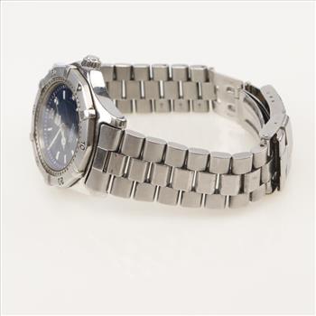 Tag Heuer Blue Dial Automatic Watch - Evaluated By Our Certified Gemologist - AGS / GIA