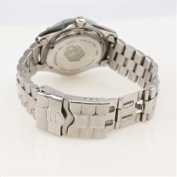 Tag Heuer Blue Dial Automatic Watch - Evaluated By Our Certified Gemologist - AGS / GIA