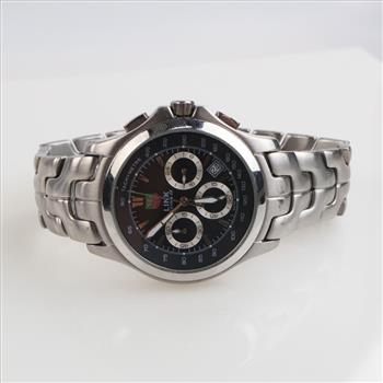Tag Heuer Link Limited Edition Yoshikatsu Kawaguchi Watch-Evaluated By Certified Gemologist-AGS/GIA