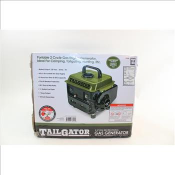 Tailgator Portable 2 Cycle Gas Engine Generator