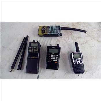 Talking Radio And Radio Scanner, 4 Pieces