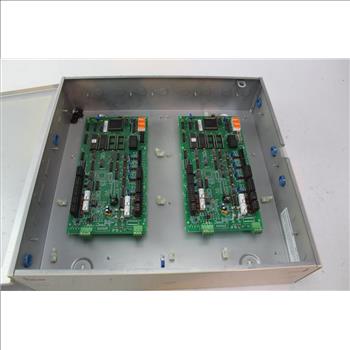 Tan Electrical Box With Electrical Board Inside