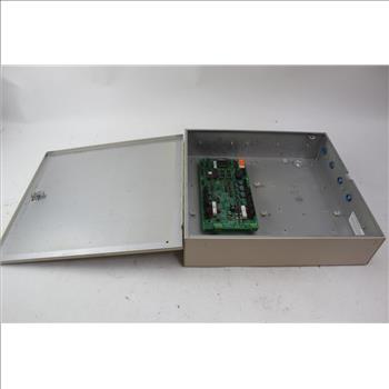 Tan Electrical Box With Electrical Board Inside