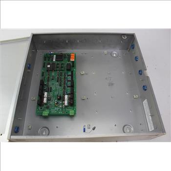 Tan Electrical Box With Electrical Board Inside