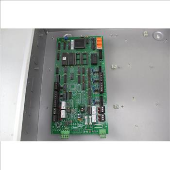 Tan Electrical Box With Electrical Board Inside