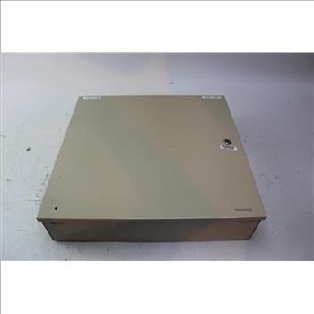 Tan Electrical Box With Electrical Board Inside