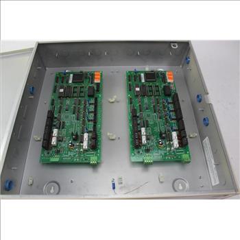 Tan Electrical Box With Electrical Boards Inside