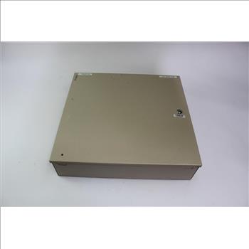 Tan Electrical Box With Electrical Boards Inside