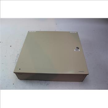 Tan Electrical Box With Electrical Boards Inside