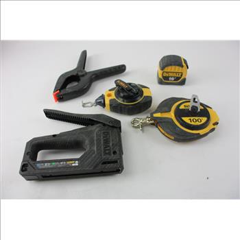 Tape Measure, Chalk Reel,  And More