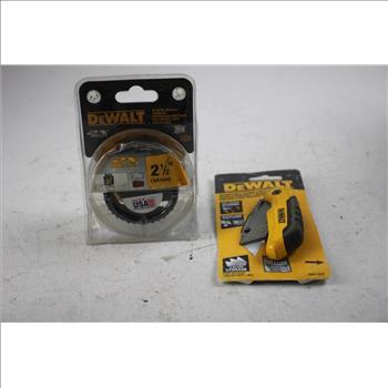 Tape Measure, Hole Saw, And More