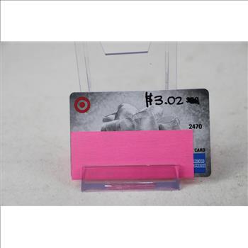 Target (American Express, Visa) Gift Cards, 2 Pieces