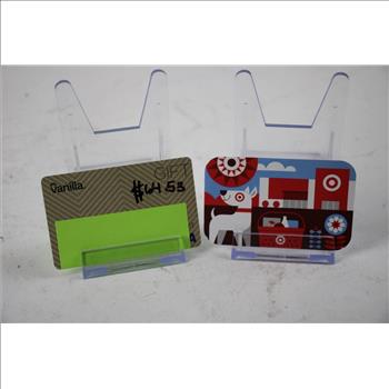 Target Gift Card, Vanilla Visa Gift Cards, 3 Pieces