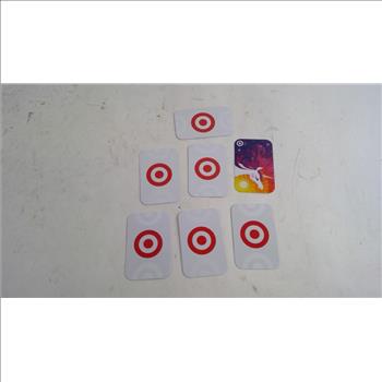 Target Gift Cards 7 Pieces