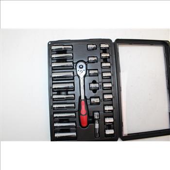 Task Force 26 Piece Drive Sae & Metric Socket Set