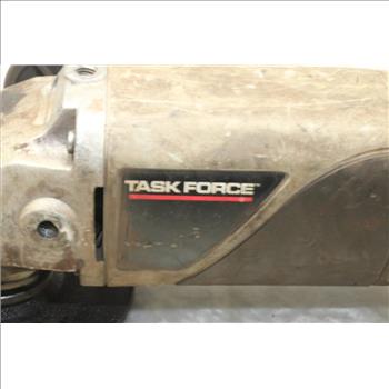 Task Force 4.5-in 7 Amps Sliding Switch Corded Angle Grinder