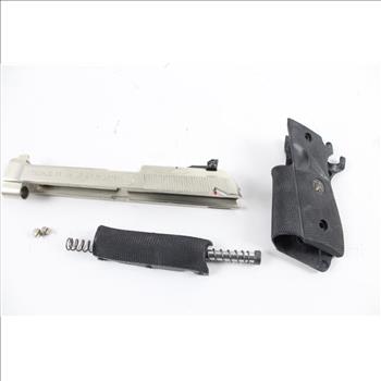 Taurus PT99 9MM Gun Parts, Stainless Slide, Recoil Rod And Spring, And Grip, 3 Pieces