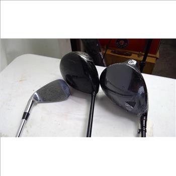 TaylorMade Stealth, Callway X460 Drivers, Wilson Breast Cancer Awareness Iron, 3 Pieces