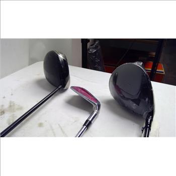 TaylorMade Stealth, Callway X460 Drivers, Wilson Breast Cancer Awareness Iron, 3 Pieces