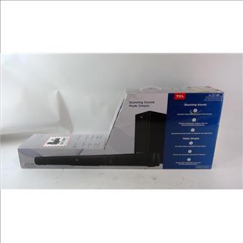 TCl 2.1 Channel Sound Bar With Wireless Subwoofer
