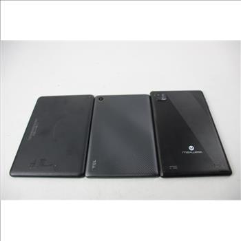 TCL, Amazon, Maxwest Tablet, 3 Pieces, Sold For Parts