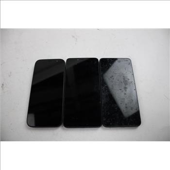 TCL & BLU Cell Phone Lot, 3 Pieces, Sold For Parts