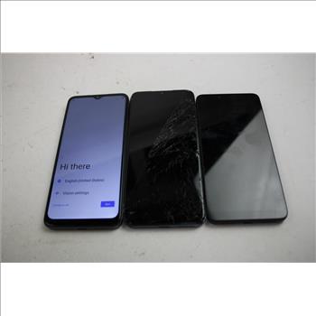 Tcl, Blu, T-mobile Cell Phone Lot, 3 Pieces, Sold For Parts