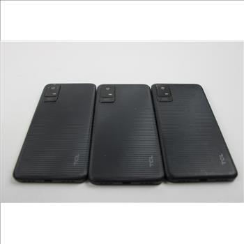 TCL Cell Phone Lot, 3 Pieces, Sold For Parts