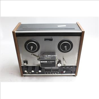 TEAC A-1250S AUTO-REVERSE STEREO, Reel To Reel Tape Deck Recorder Player