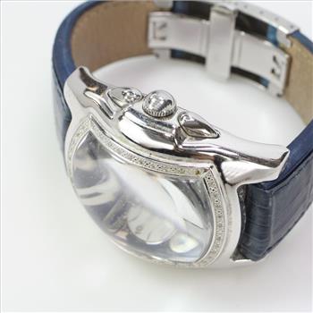 Techno Com By KC Chronograph Diamond Accent Watch