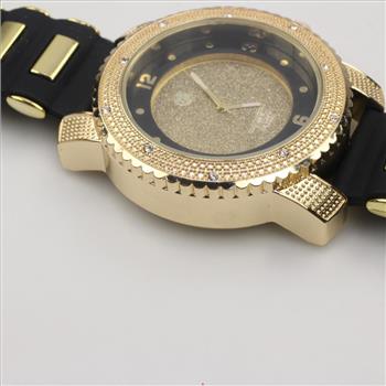 Techno Pave Stainless Steel Watch