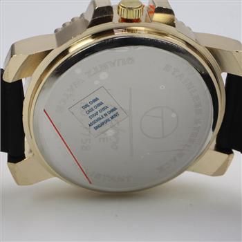 Techno Pave Stainless Steel Watch