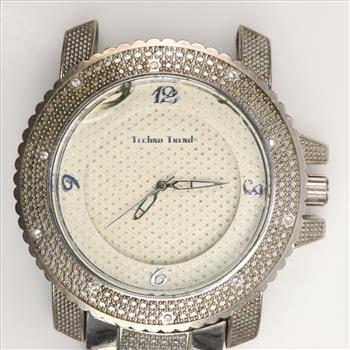 Techno Trend White Dial Watch