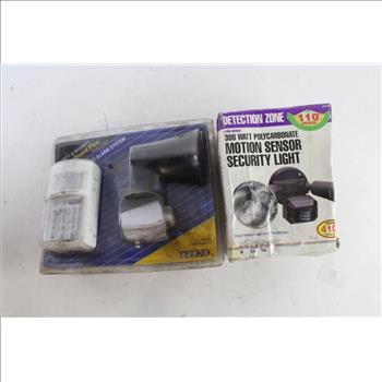 Telko Motion Activated Alarm System And More, 2 Pieces