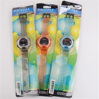 Telstar Sports Watches, 3 Watches