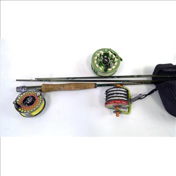 Temple Fork Outfitters BVK Fishing Pole With Orvis Reel